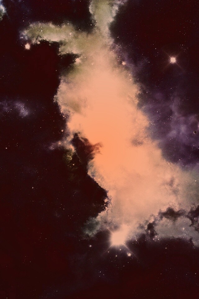 Туманность в далёком космосе обои