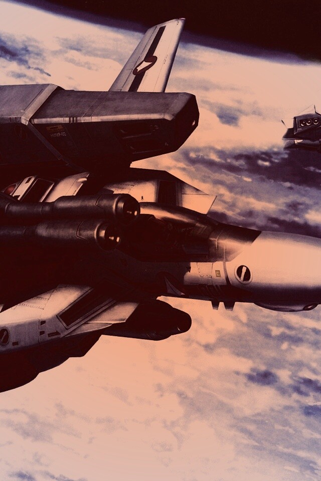 Эскадрилия легких космических истребителей обои