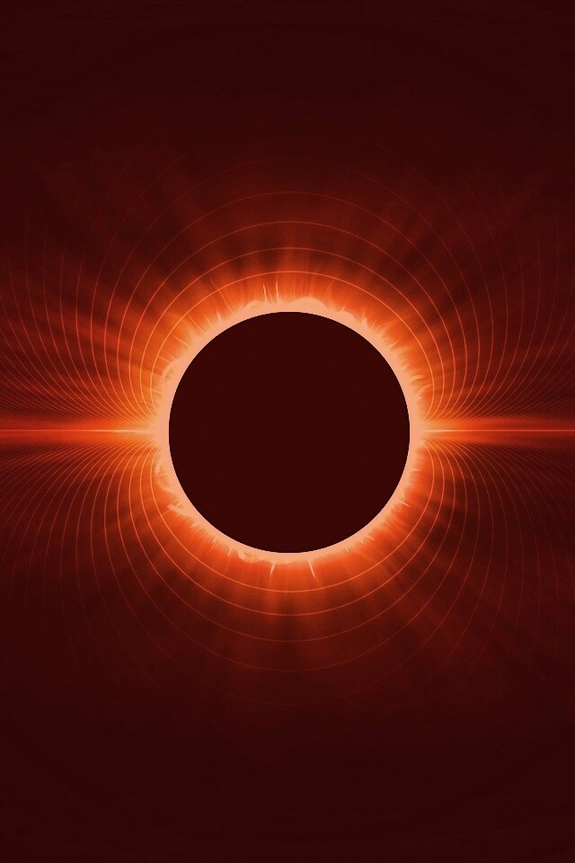 Солнецное затмение обои