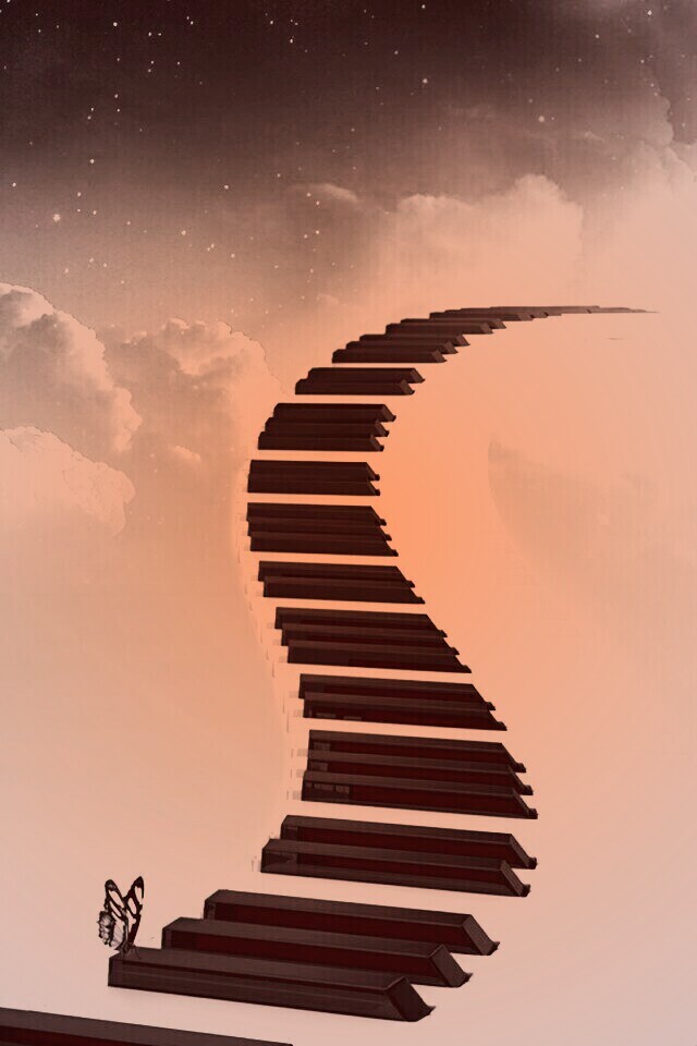 Музыка, которая ведёт нас на седьмое небо обои