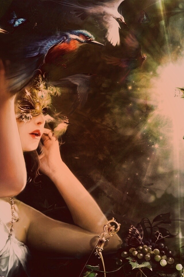 Птицы счастья обои