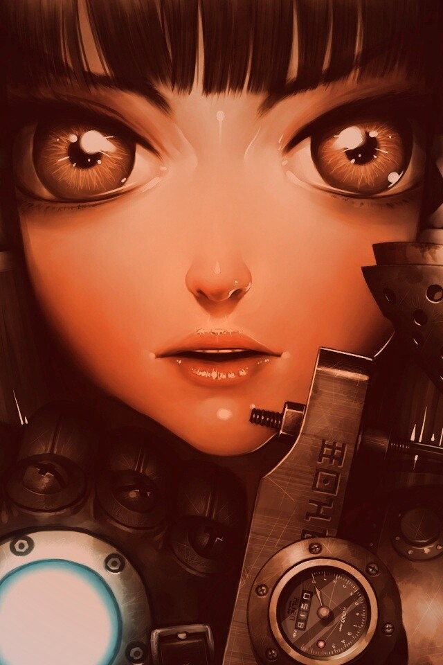 Технологичная лоли обои