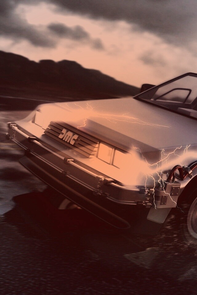 Машина времени обои