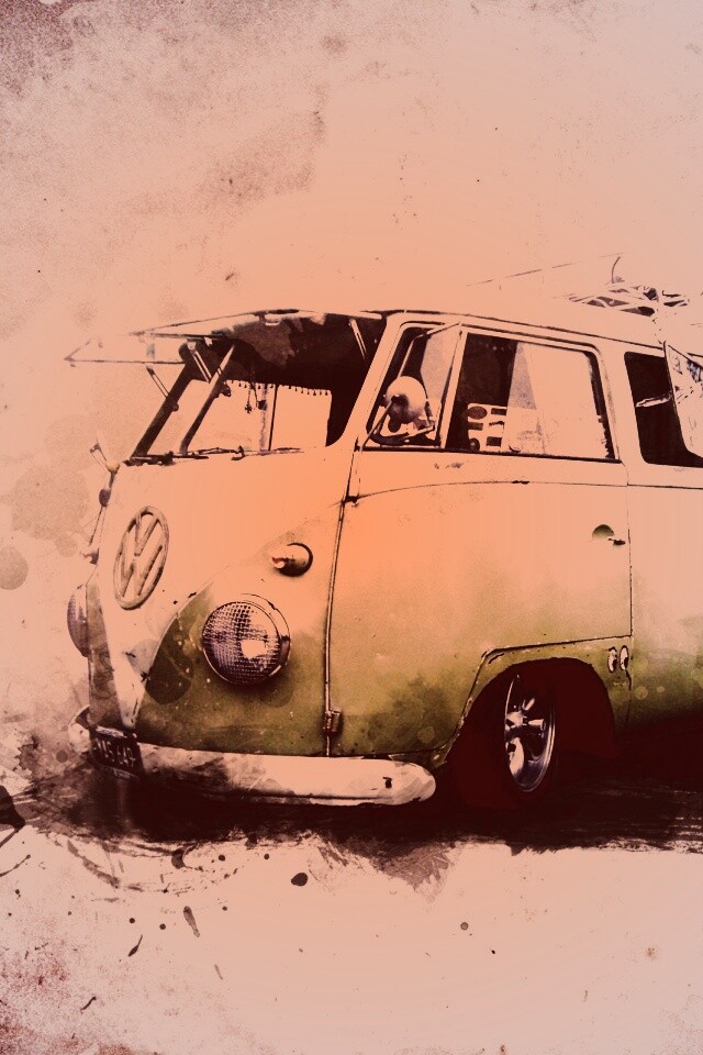 Фольксваген 56 года - лучший фургон для путешествий обои