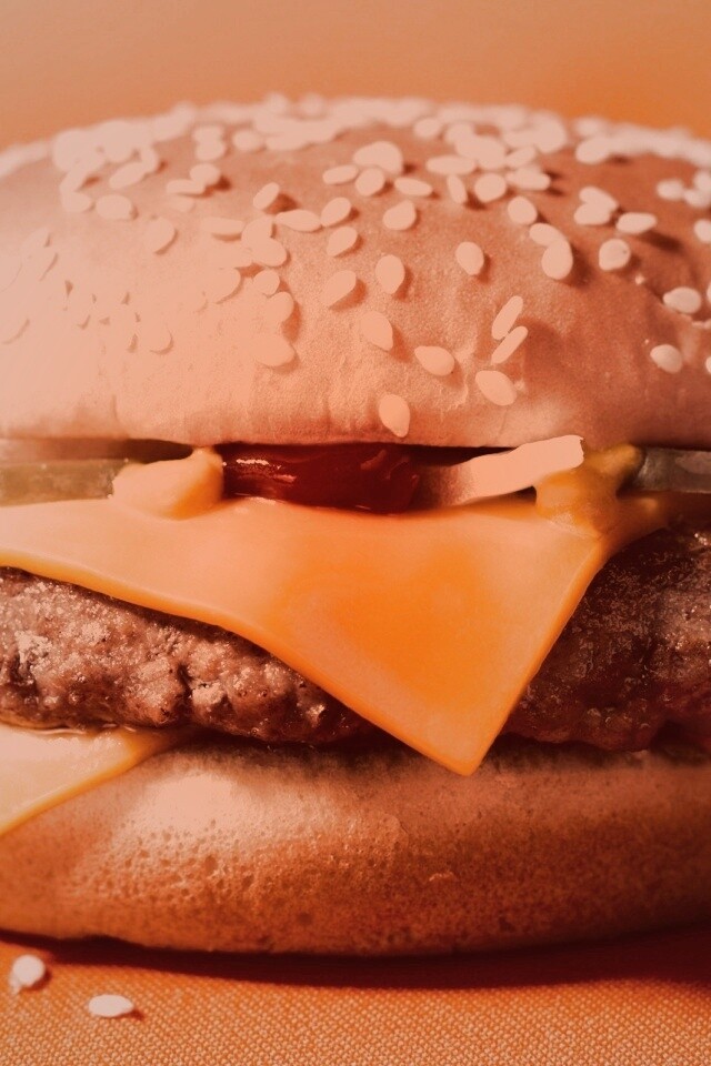 Сочный чизбургер обои