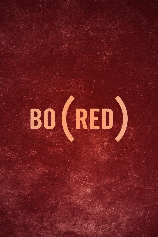 Bored — Скука обои