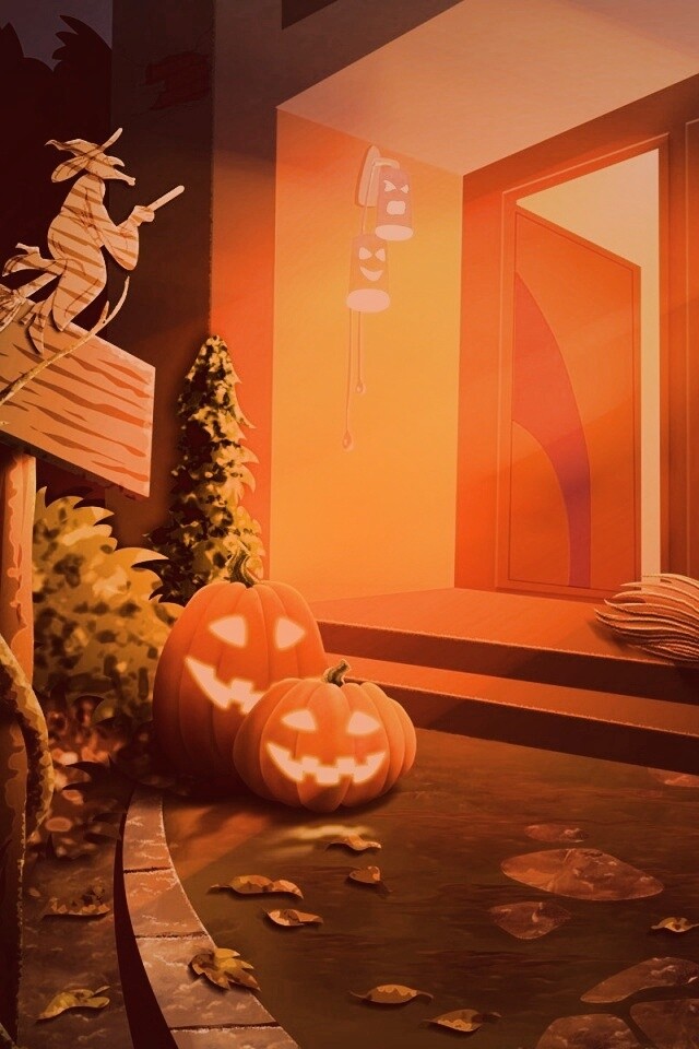 У входа обои