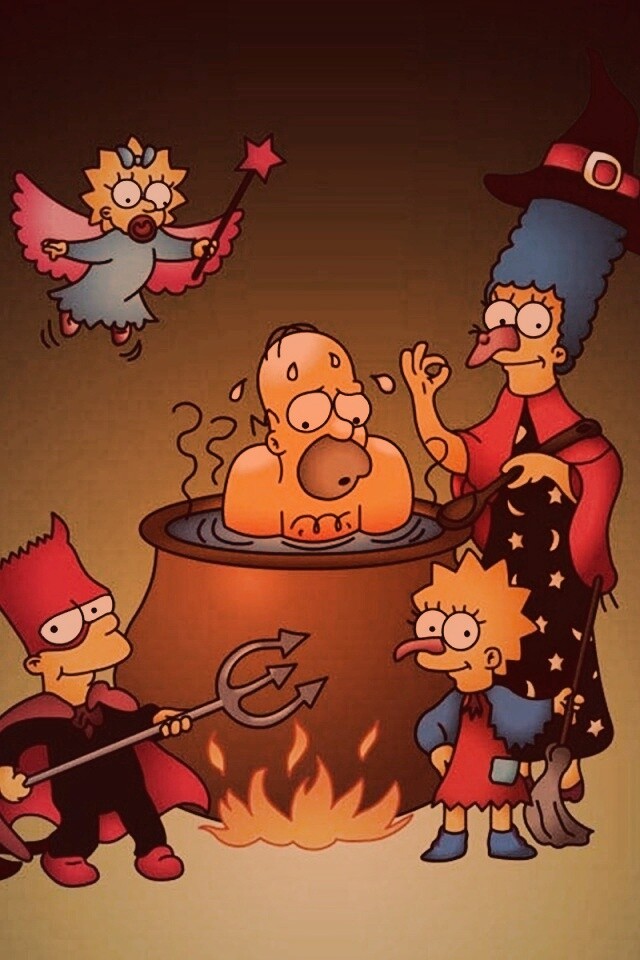 Шабаш Симпсонов обои