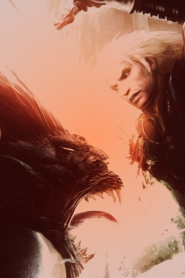 Эпизод из Ведьмака обои