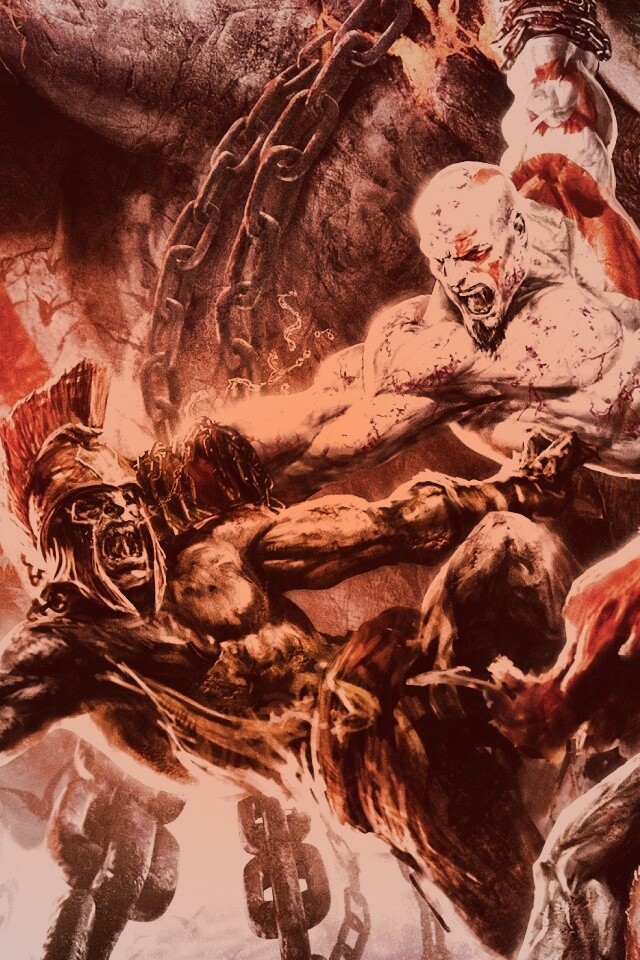 Бог войны обои