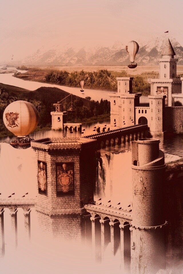 Замок-дамба обои