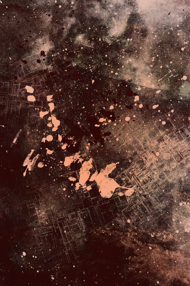 Паттер из красок и штрихов обои