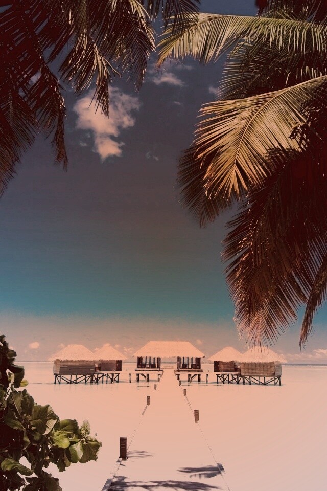 Солнечные мальдивы обои