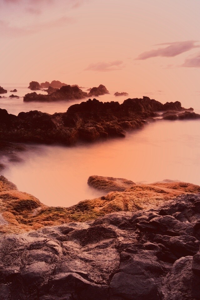 Острова в тумане обои