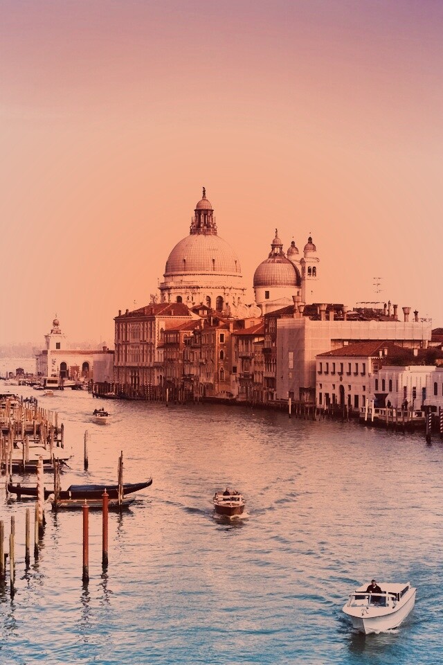 Венецианский канал обои
