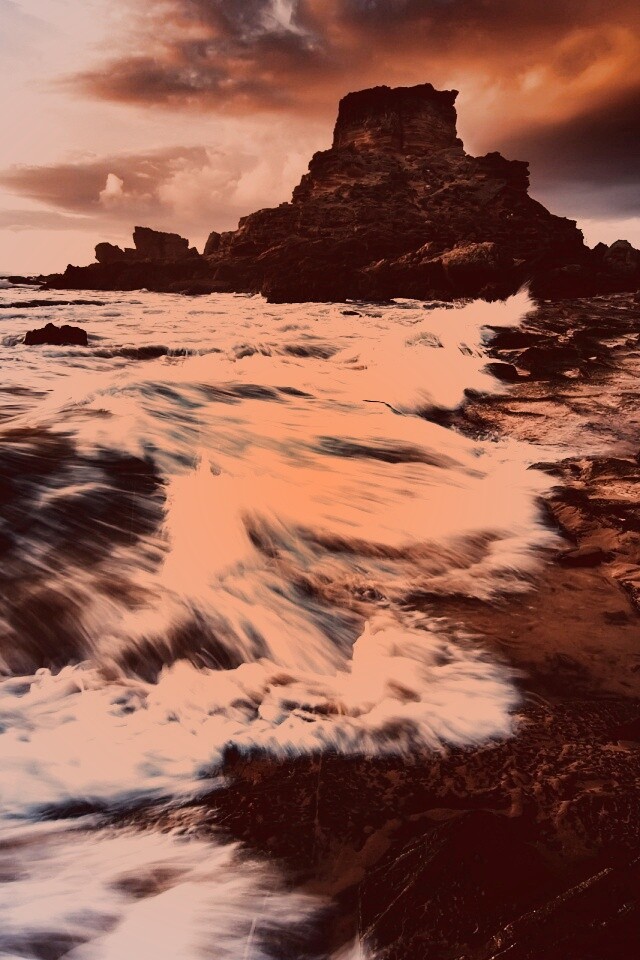 Побережье HDR обои