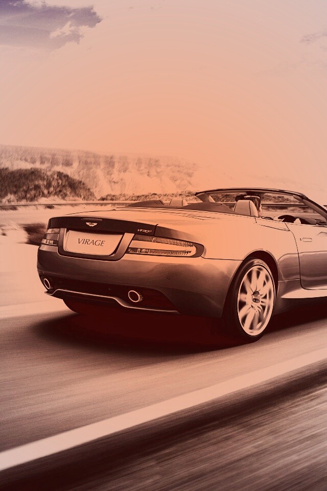 Астон кабриолет обои