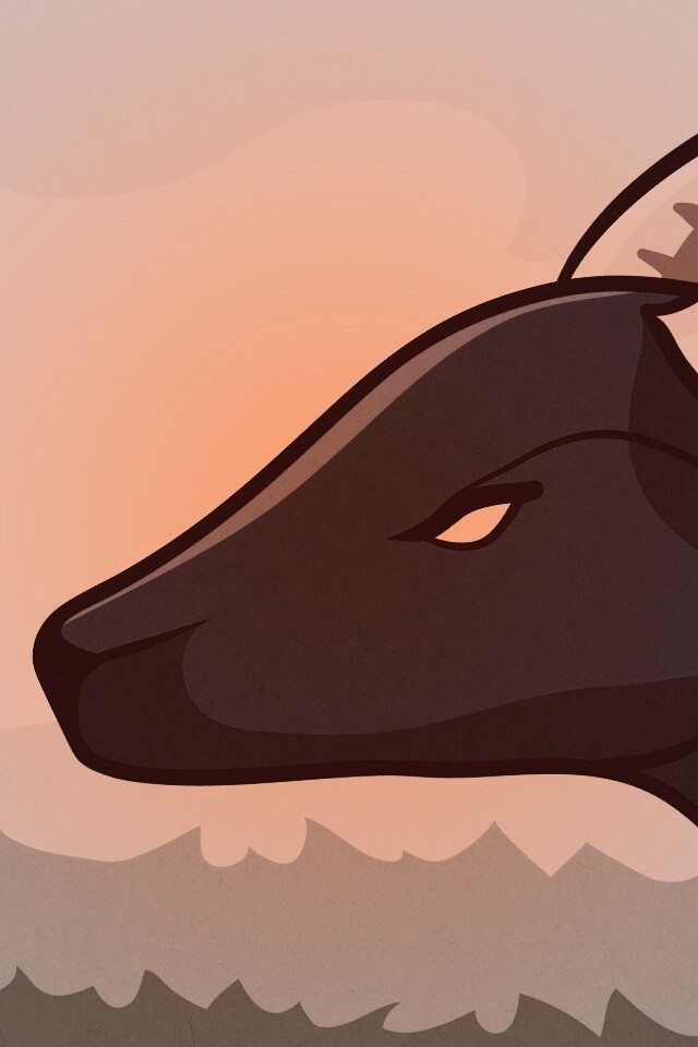 Векторный баран обои