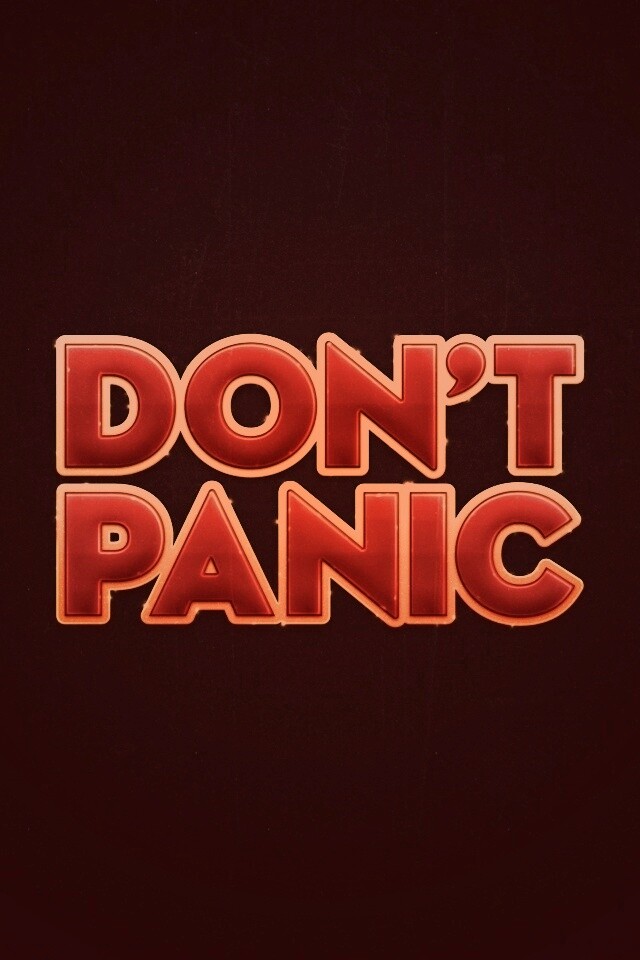 Не паникуй обои