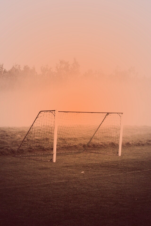 Футбольные ворота обои