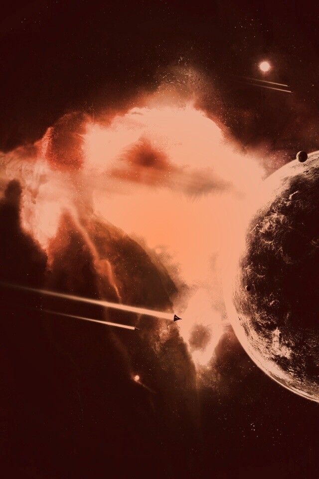 Живописный космос обои