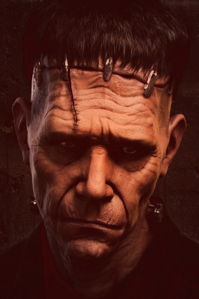 Чудовище Франкенштейна обои