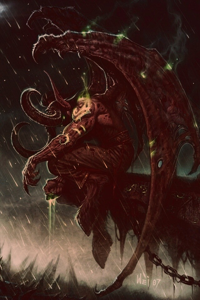 Иллидан обои