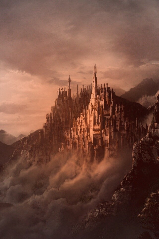 Сказочный город обои