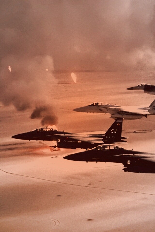 Пустынный шторм обои