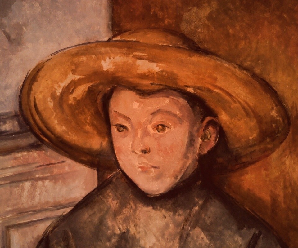 Мальчик в шляпе обои