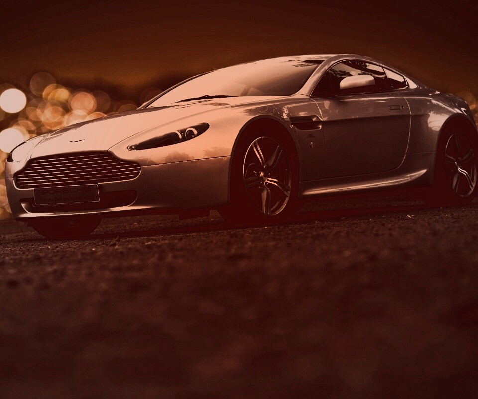 Серебряная машина обои