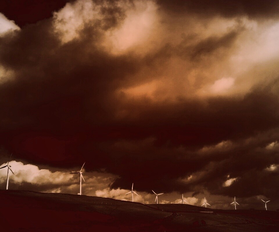 Ветрянные электростанции обои