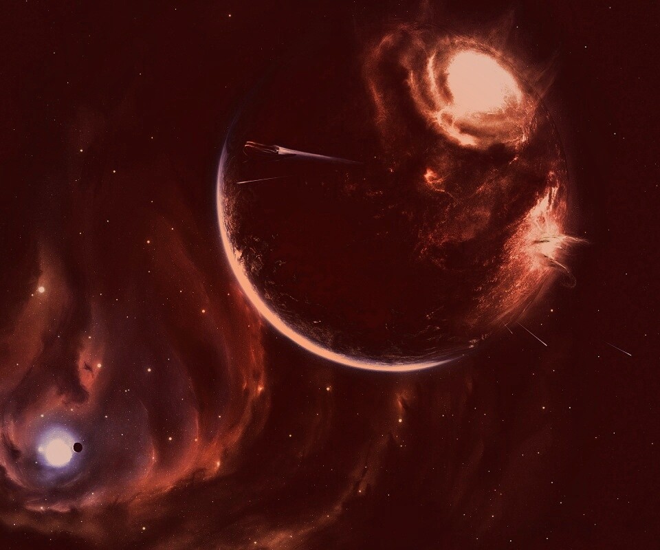 Разрушение планеты обои