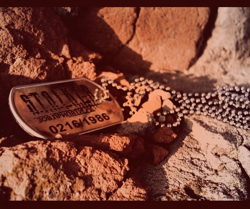 Жетон Сталкер обои