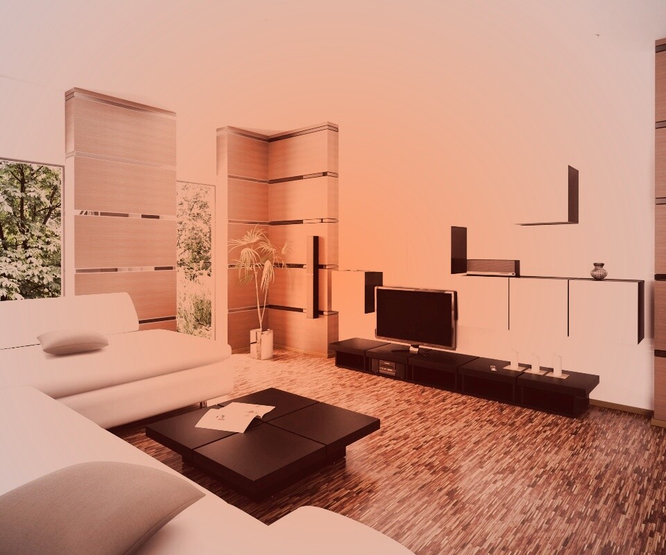 Дизайн гостиной обои