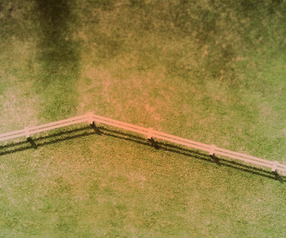 Белый заборчик обои