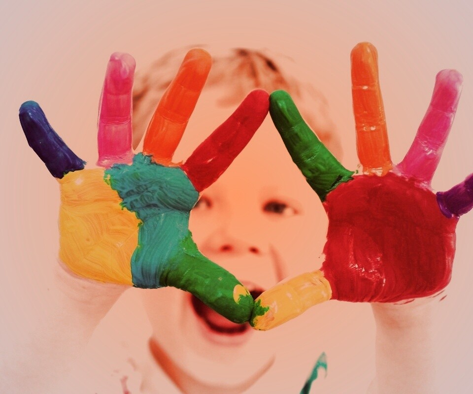 Раскрашенные руки обои