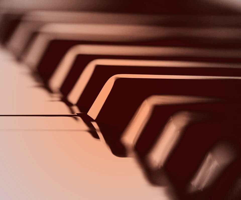 Клавиши  рояля обои