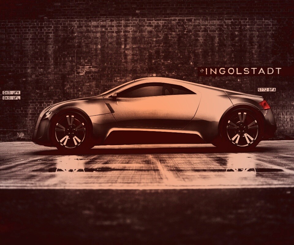 Концепт Audi R Zero обои