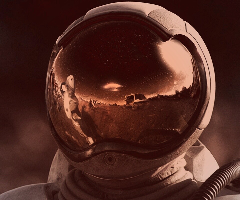 Первопроходцы на Марсе обои