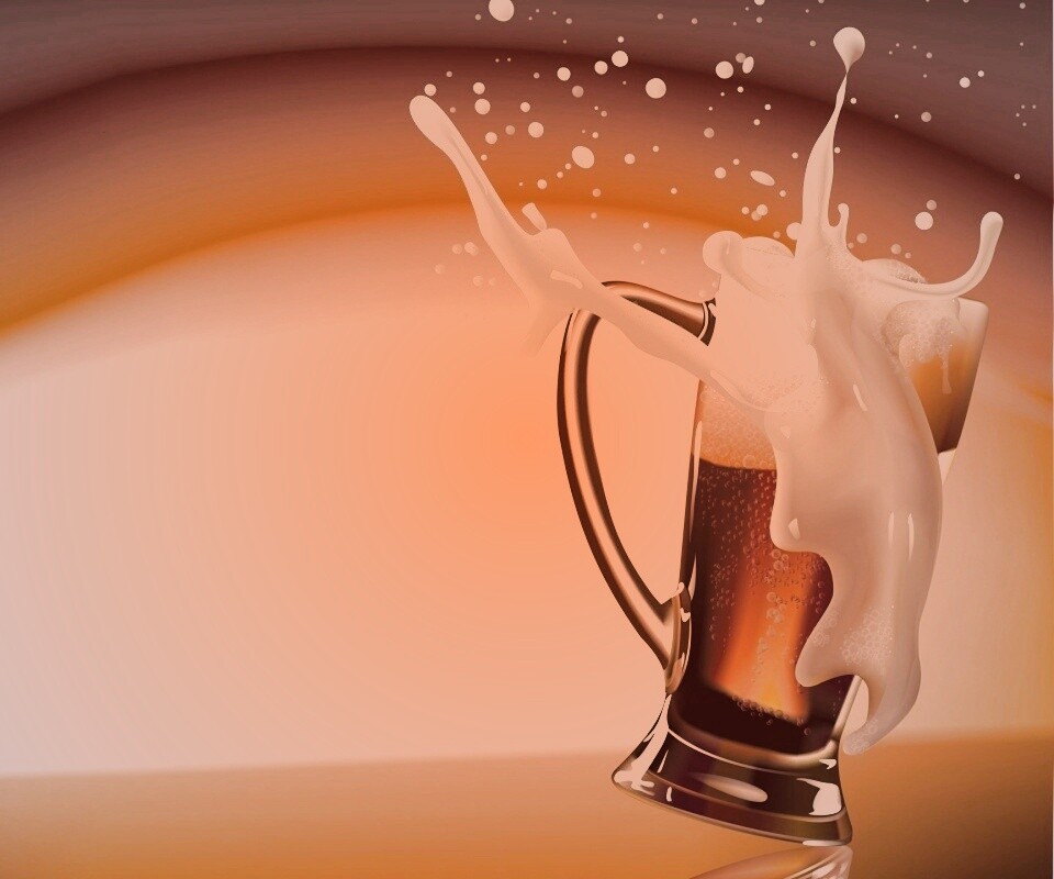 Кружка пива обои