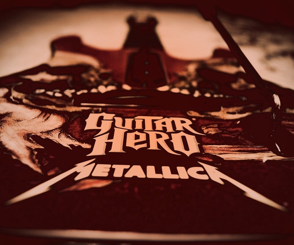 Контролер для Guitar Hero с Металликой обои