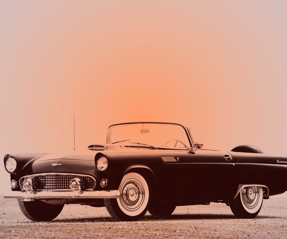 Черный Ford Tanderberg обои