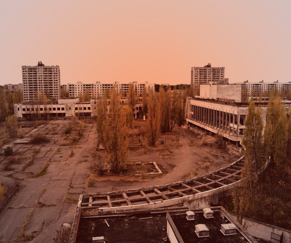 Площадь в Припяти обои