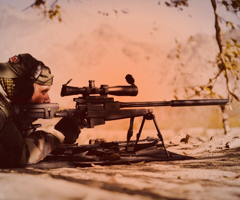 Стрелок в засаде обои