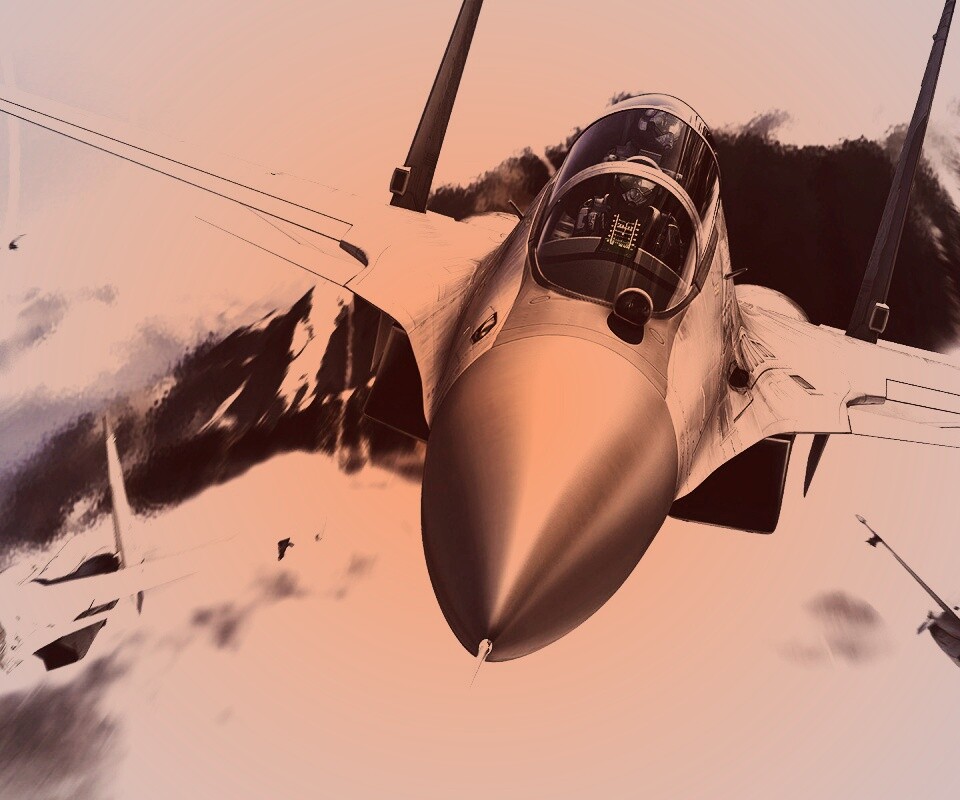 Истребители из игры Tom Clancy Haws 2 обои