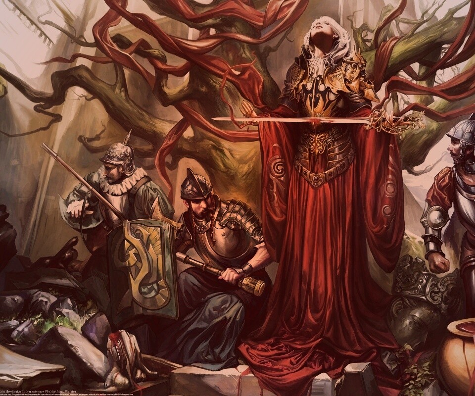 Королева с мечем обои