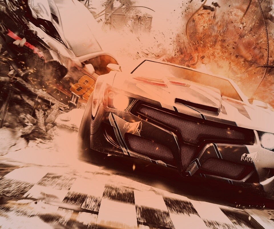 Из игры Split Second обои