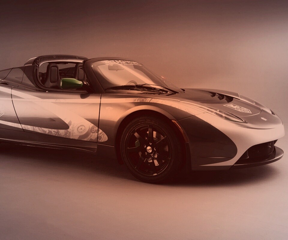 Tag Heuer Tesla Roadster обои