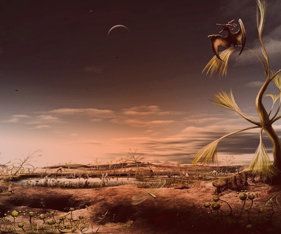 Флора и фауна другой планеты обои